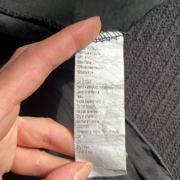 Silk blend robe - Picture 6 of 7